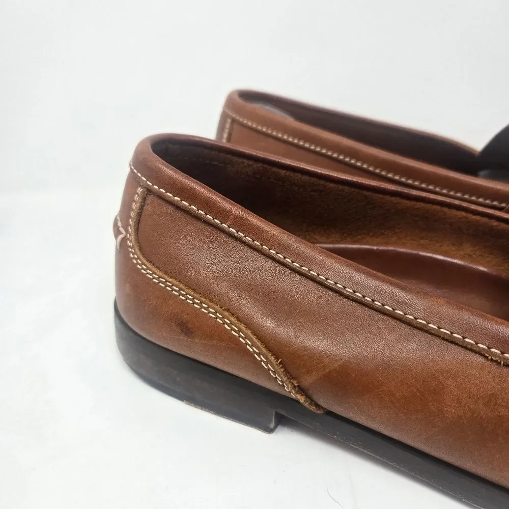NATTY BEAU Men’s Penny Loafer Oxfords Leather Dress Shoes Sz 12‎ M
